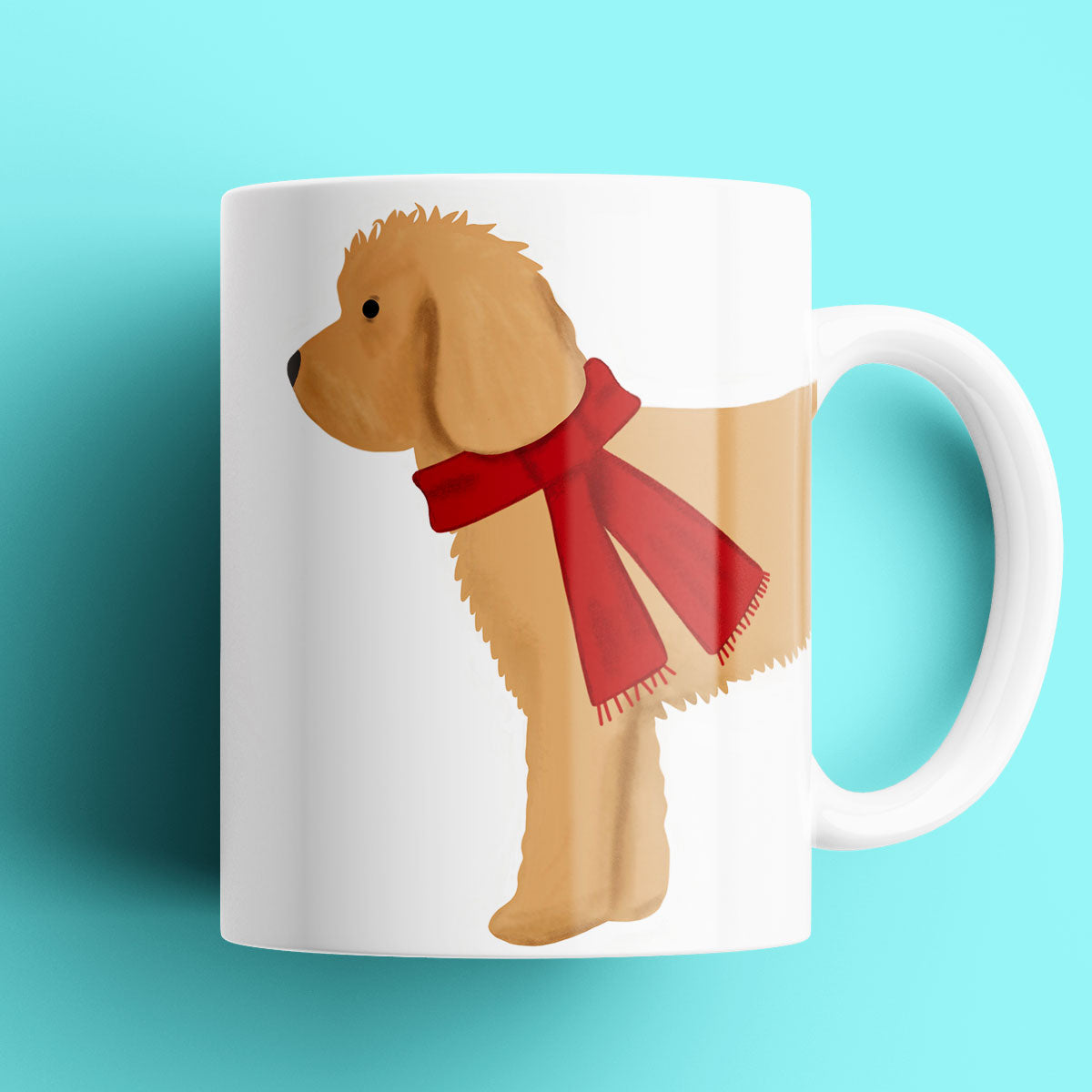 Set of Two Cosy Cockapoo Mugs