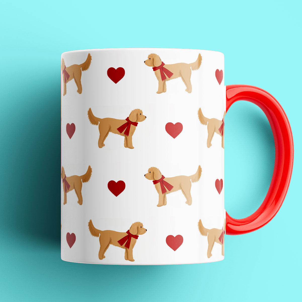 Set of Two Cosy Cockapoo Mugs