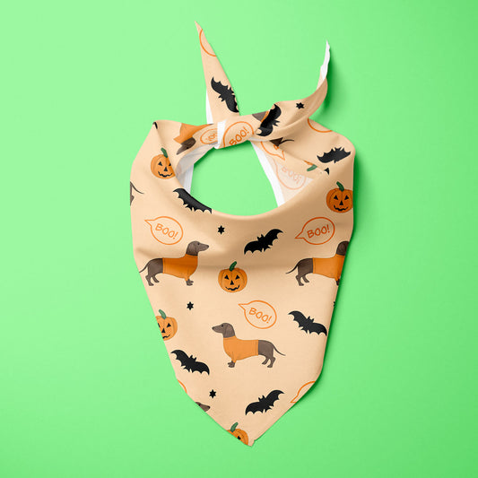 Dachshunds Halloween Edition Dog Bandana