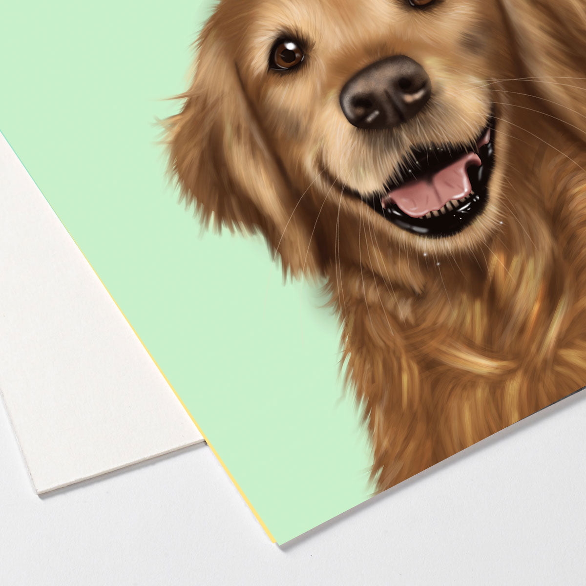 Golden Retriever Art Board