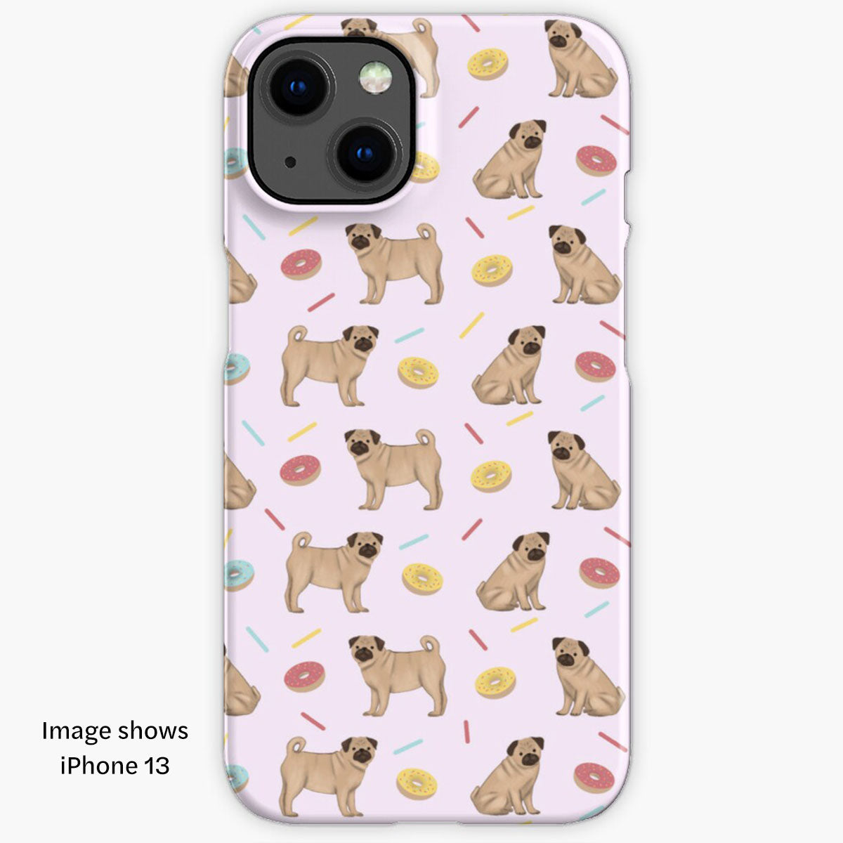 Pugs and Donuts iPhone Snap Case