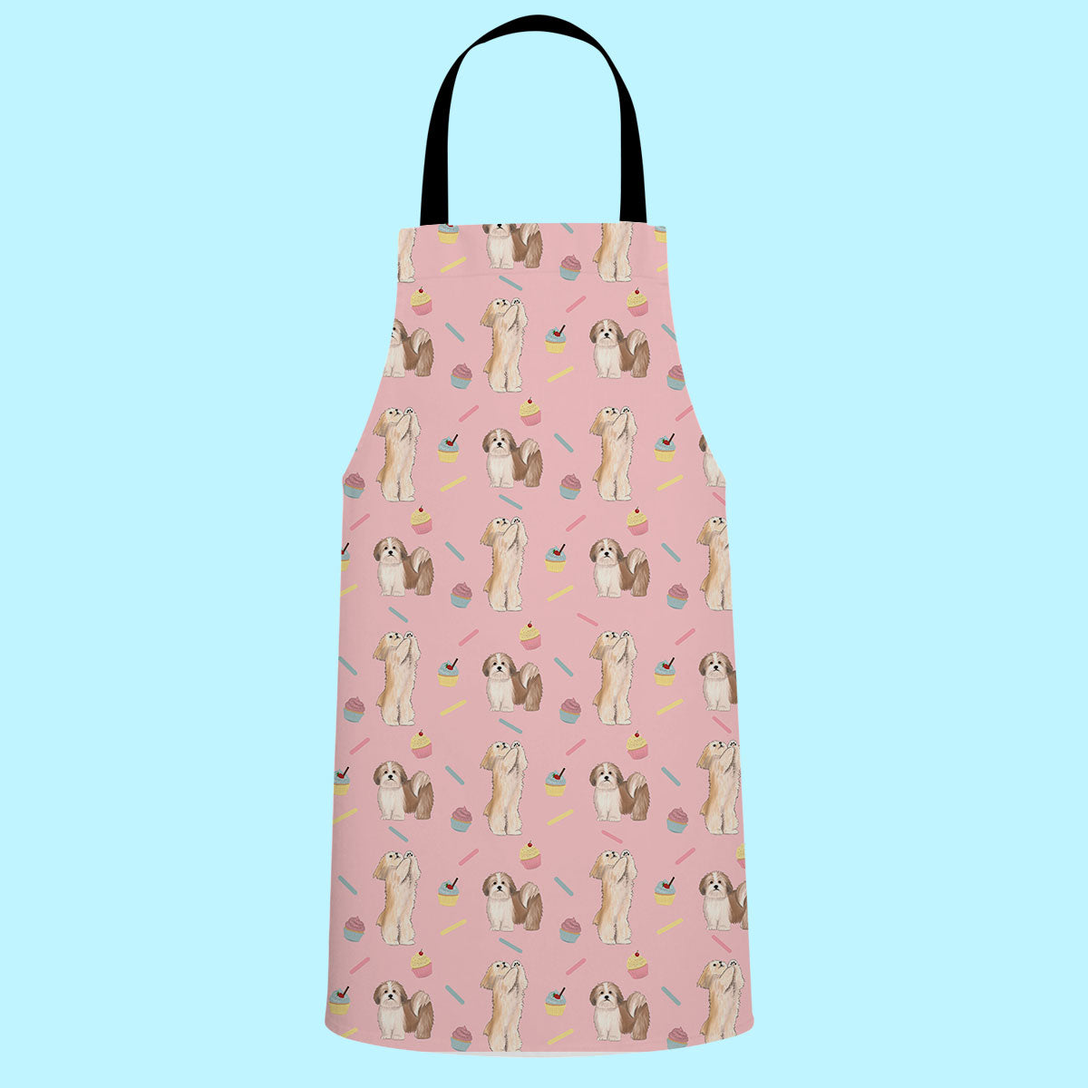 Lhasa Apso and Cupcakes Apron