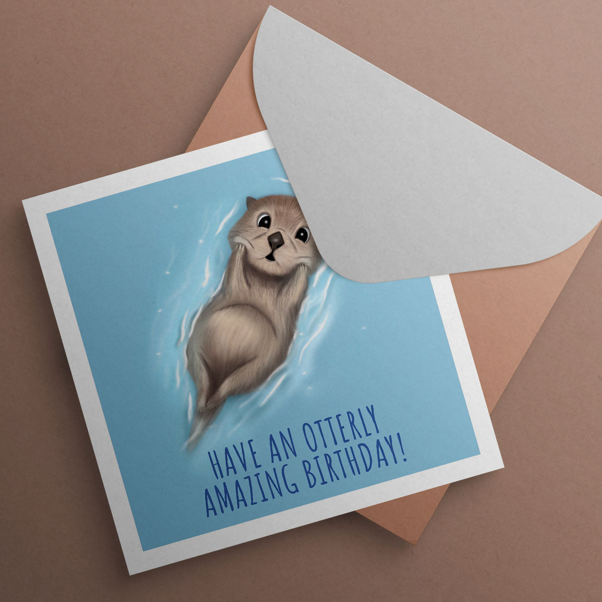 Otterly Amazing Birthday Card