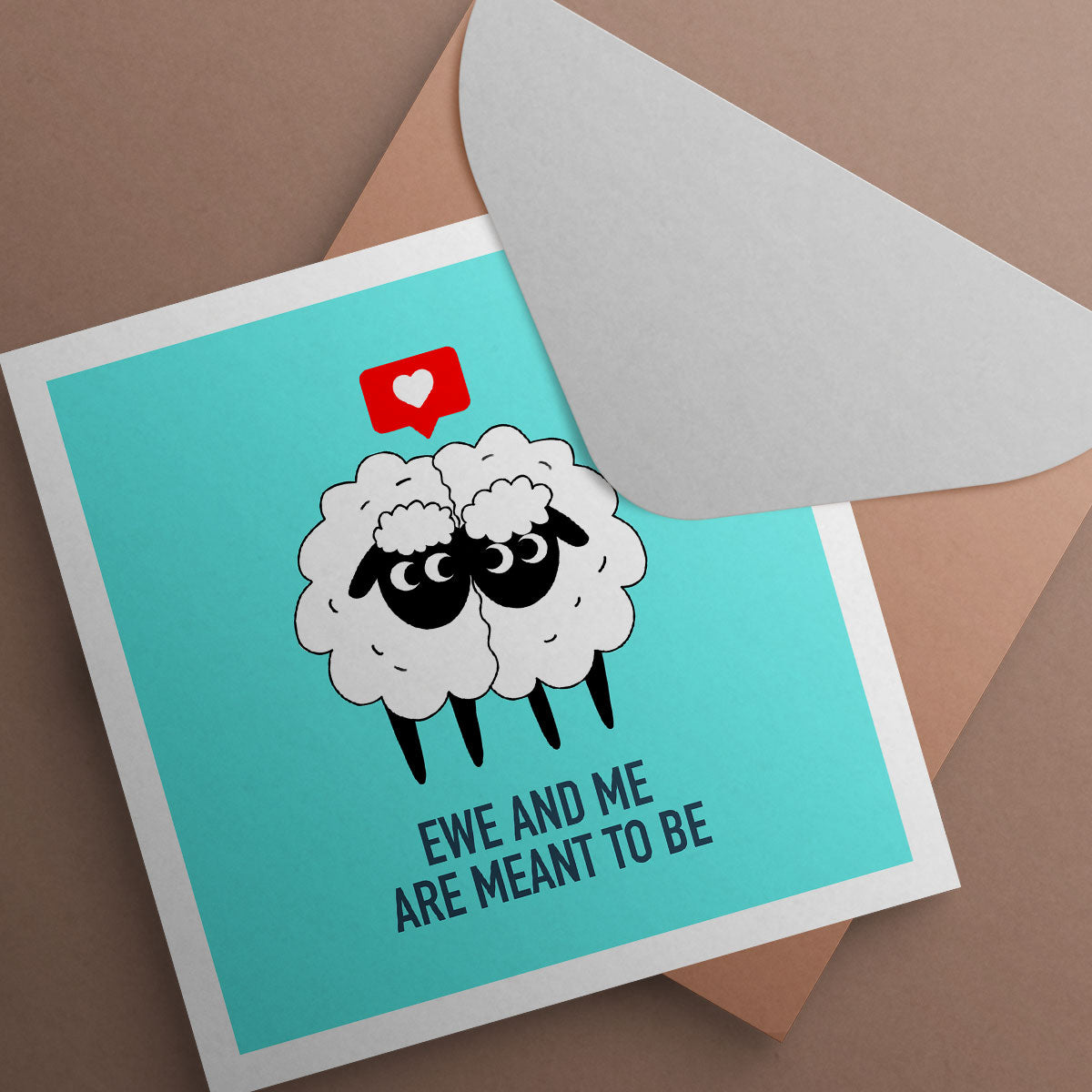 Sheep Love Card