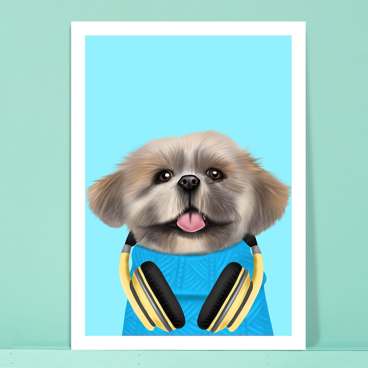 Shih Tzu Card