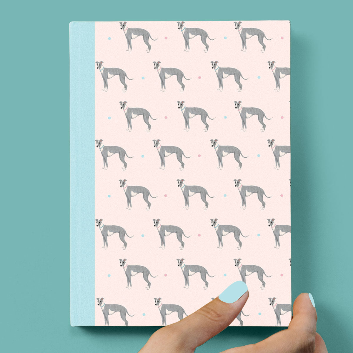 Whippet Hardcover Journal