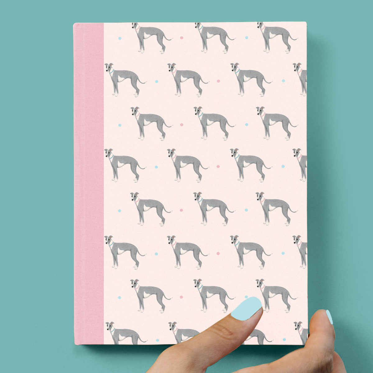 Whippet Hardcover Journal