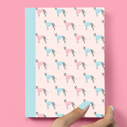 Whippets in Jumpers Hardcover Journal