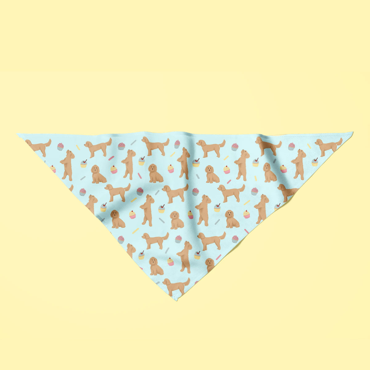 Cockapoos and Cupcakes Dog Bandana