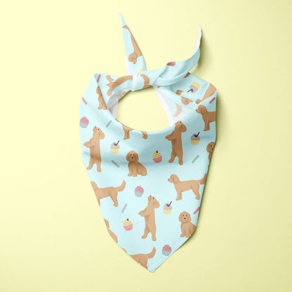 Cockapoos and Cupcakes Dog Bandana