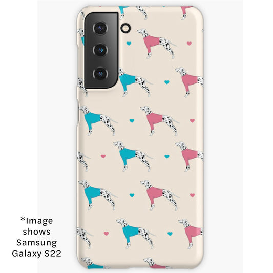 Dalmatians and Hearts Samsung Galaxy Snap Case