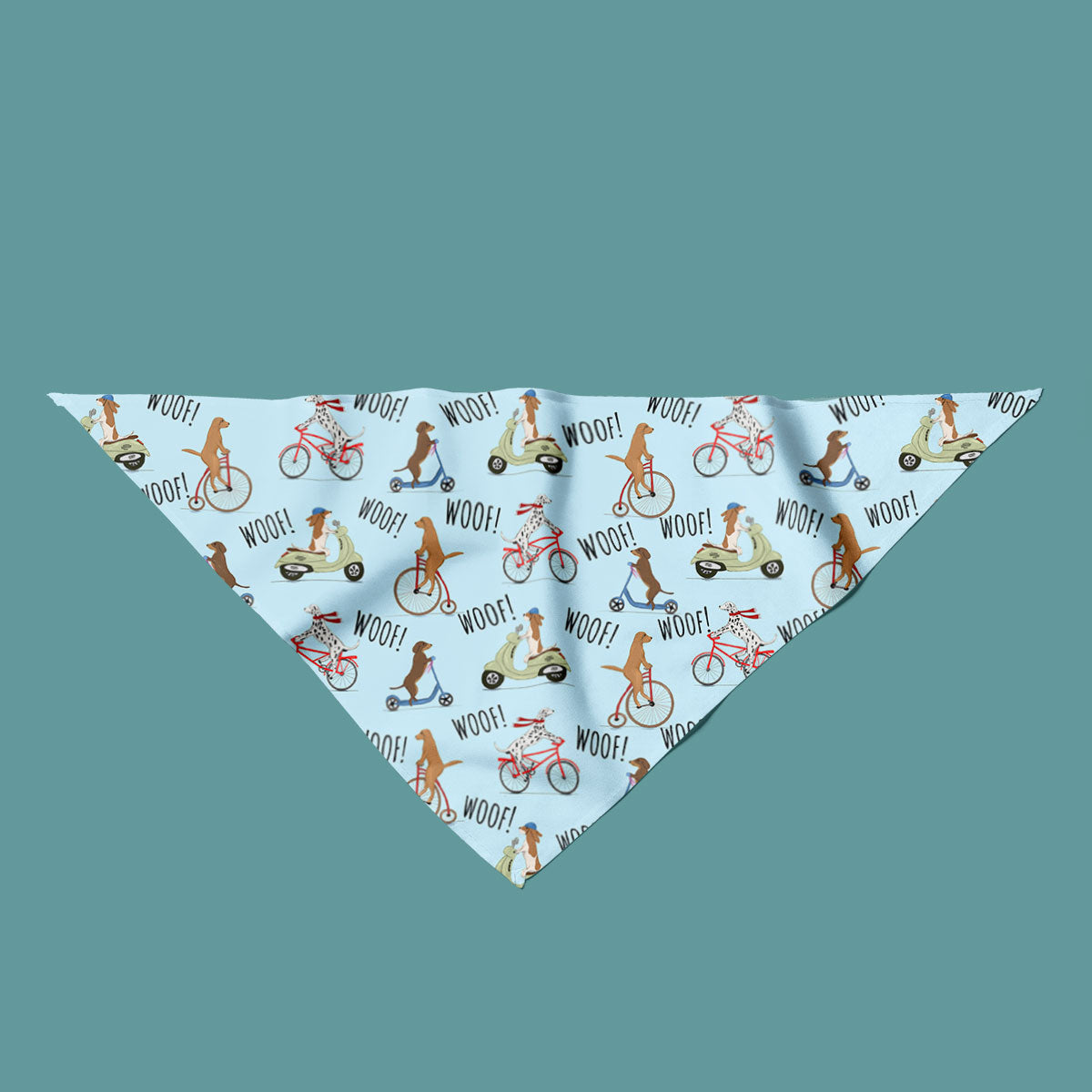 Dogs on Bikes Dog Bandana