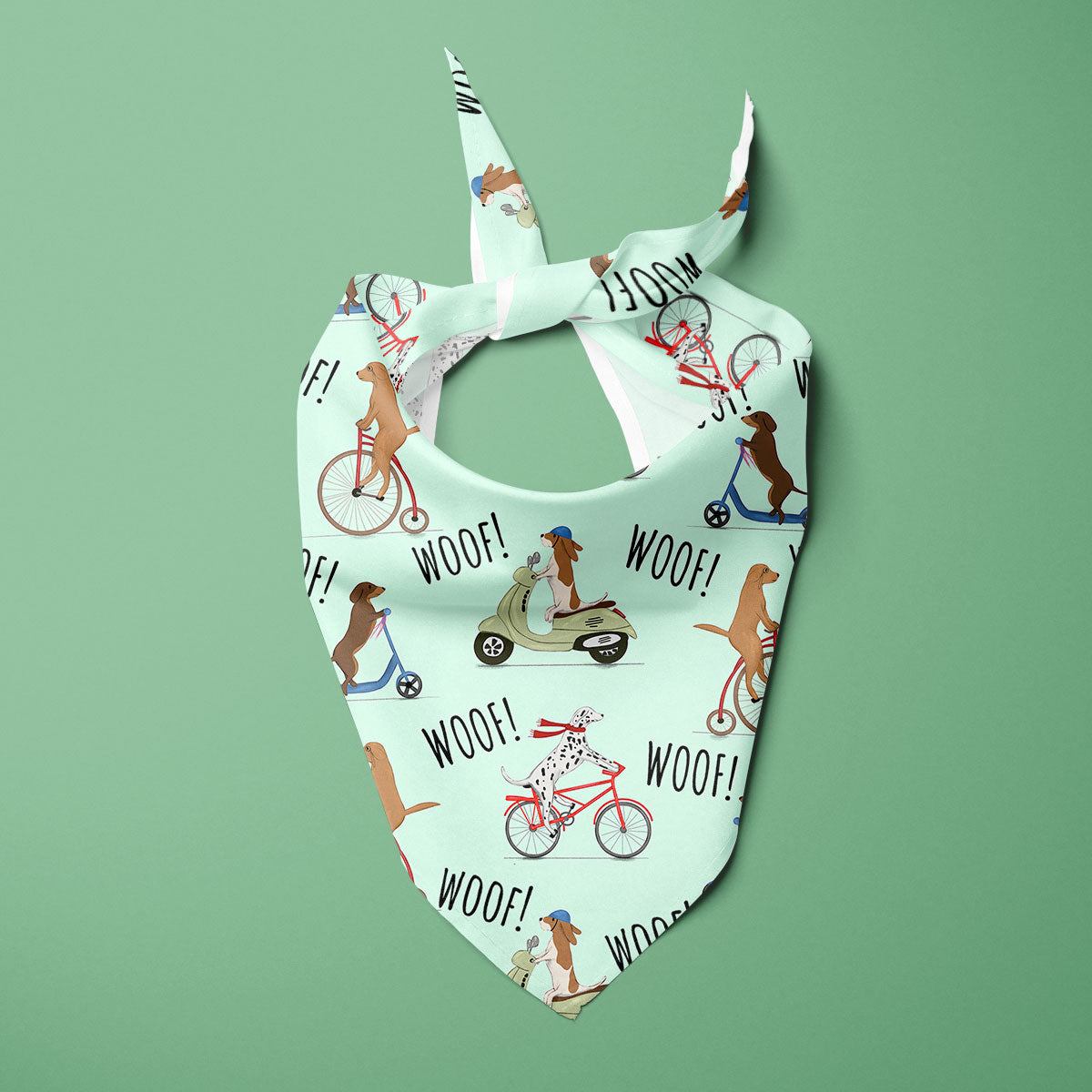 Dogs on Bikes Dog Bandana