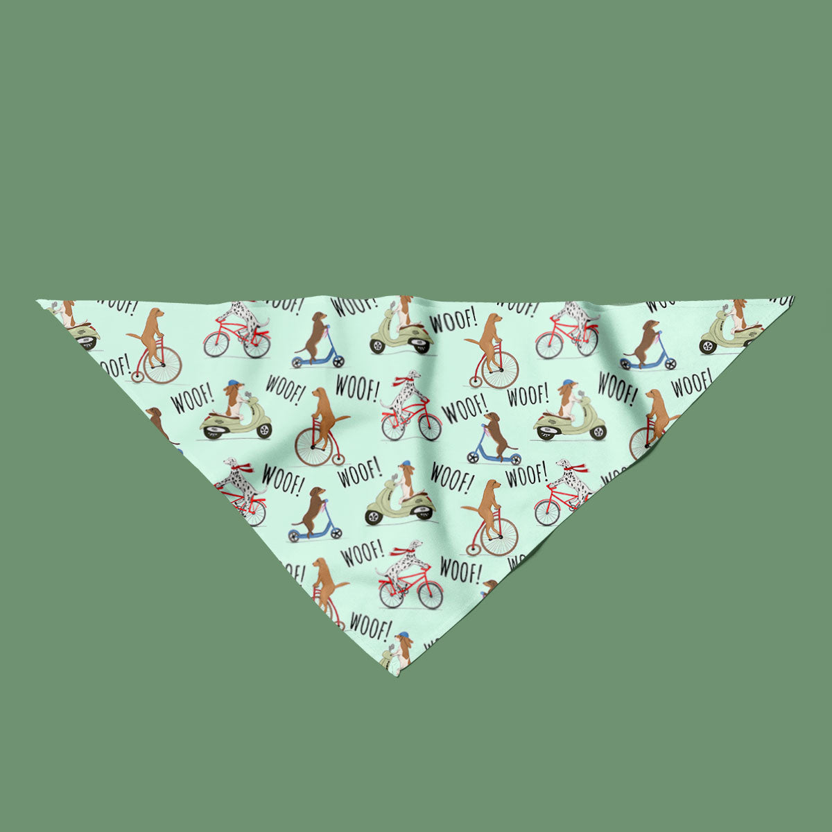 Dogs on Bikes Dog Bandana