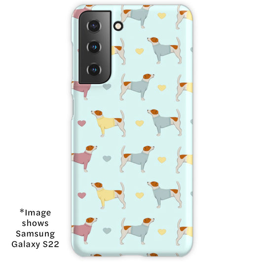 Jack Russells and Hearts Samsung Galaxy Snap Case