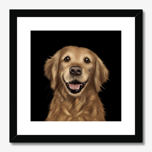 Golden Retriever Framed Print