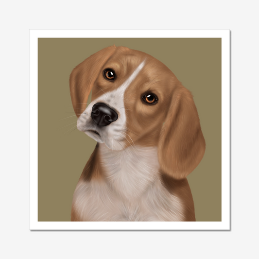 Beagle- Art Print