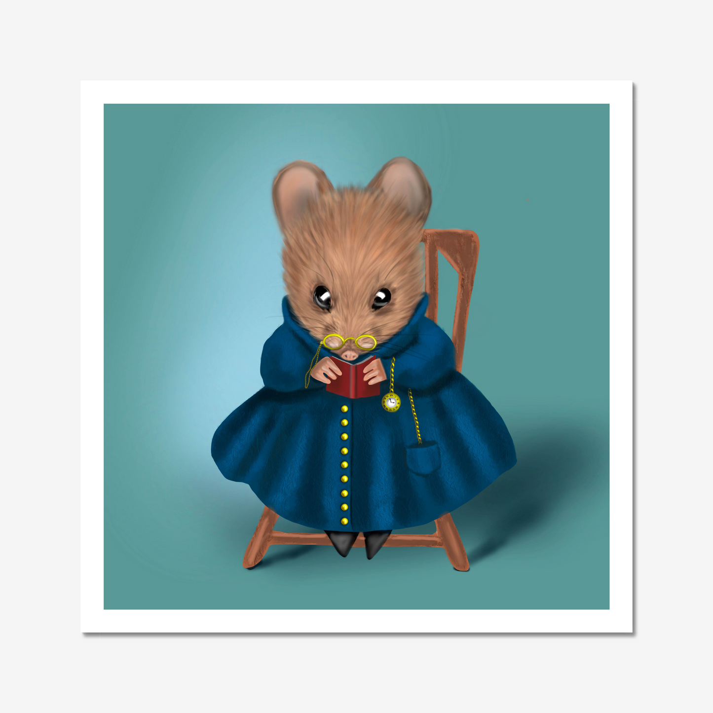 Victorian Mouse - Art Print