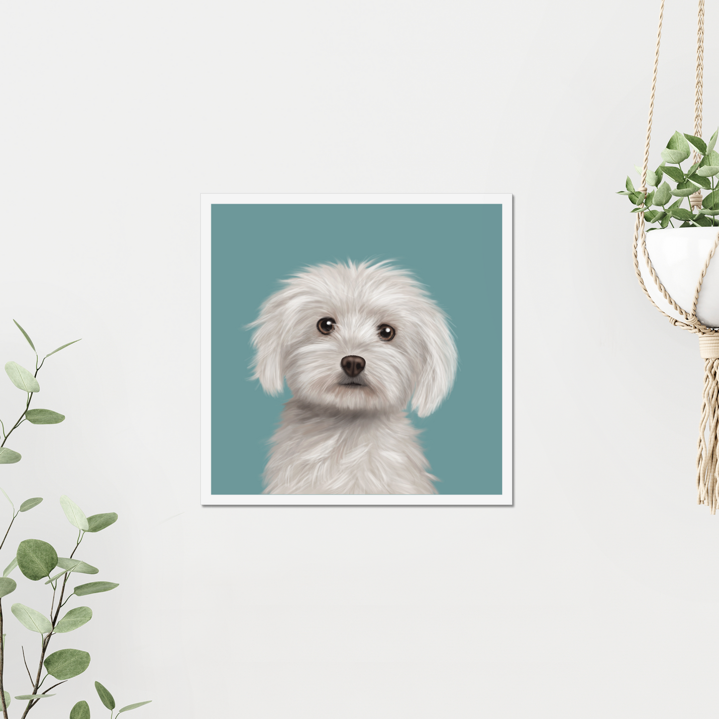 Maltese Art Print