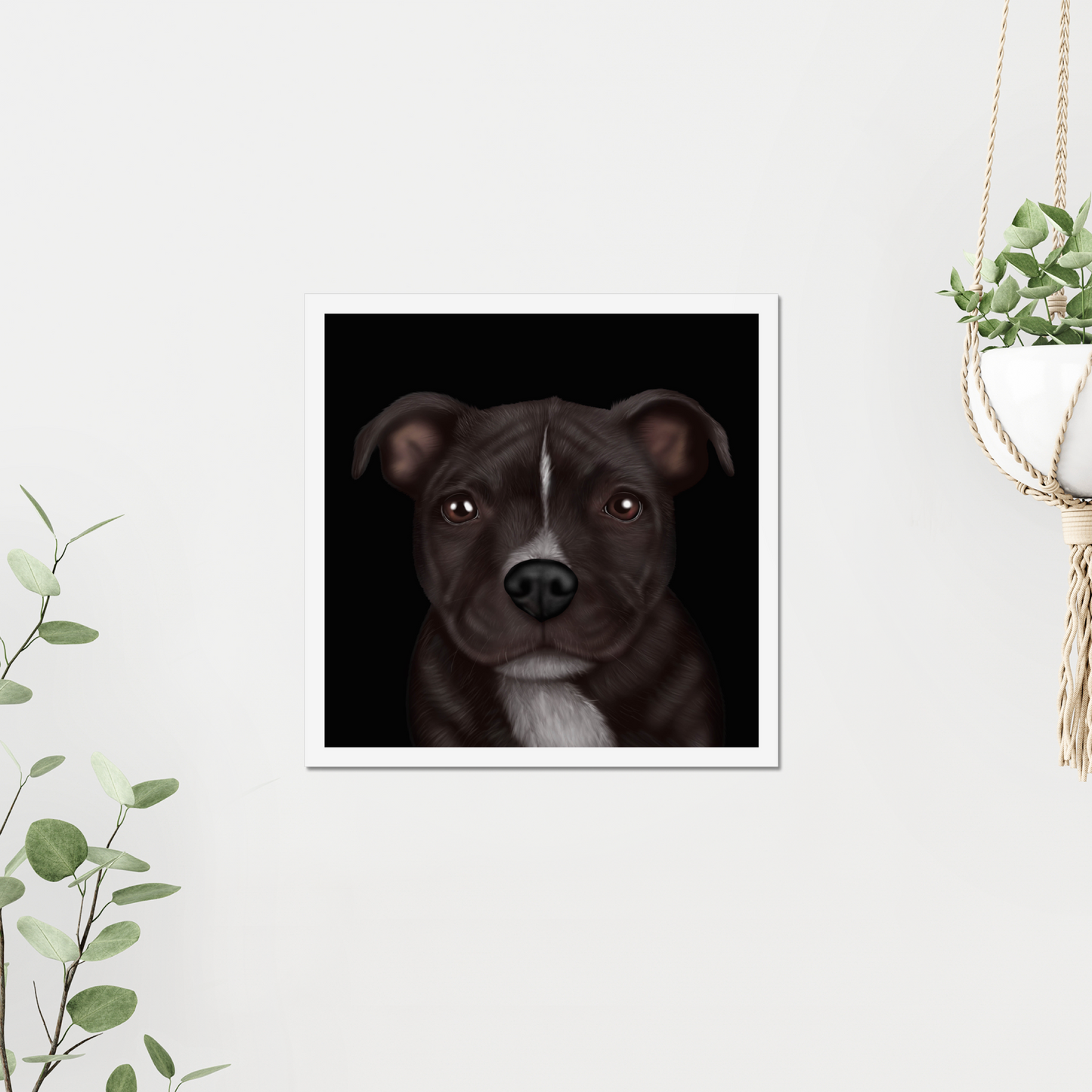 Staffordshire Bull Terrier - Art Print