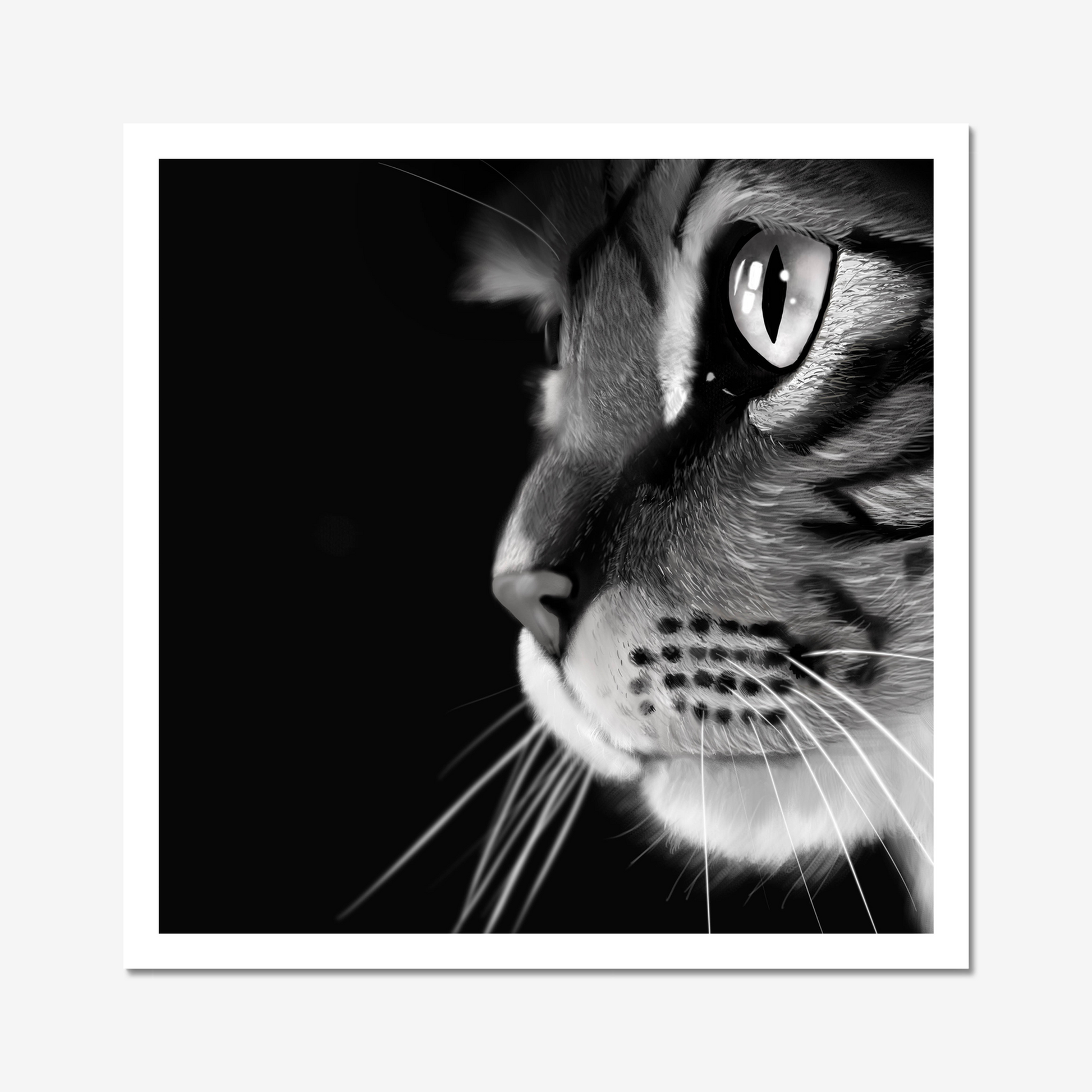 Stunningly detailed Portrait of a cat by Kitty's Art