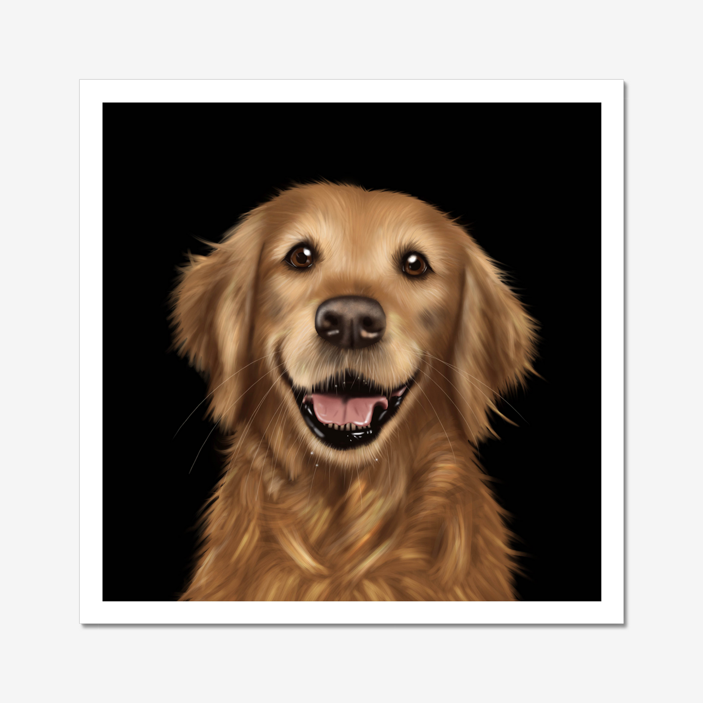 Golden Retriever - Art Print