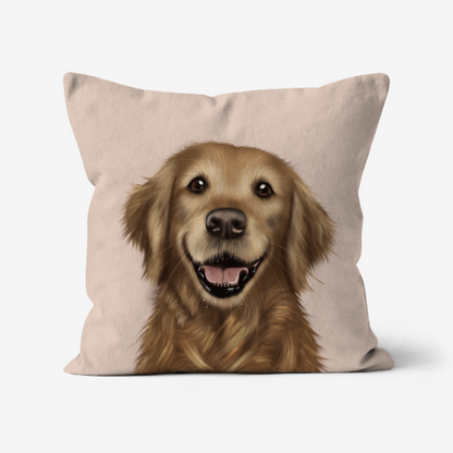 Golden Retriever Cushion