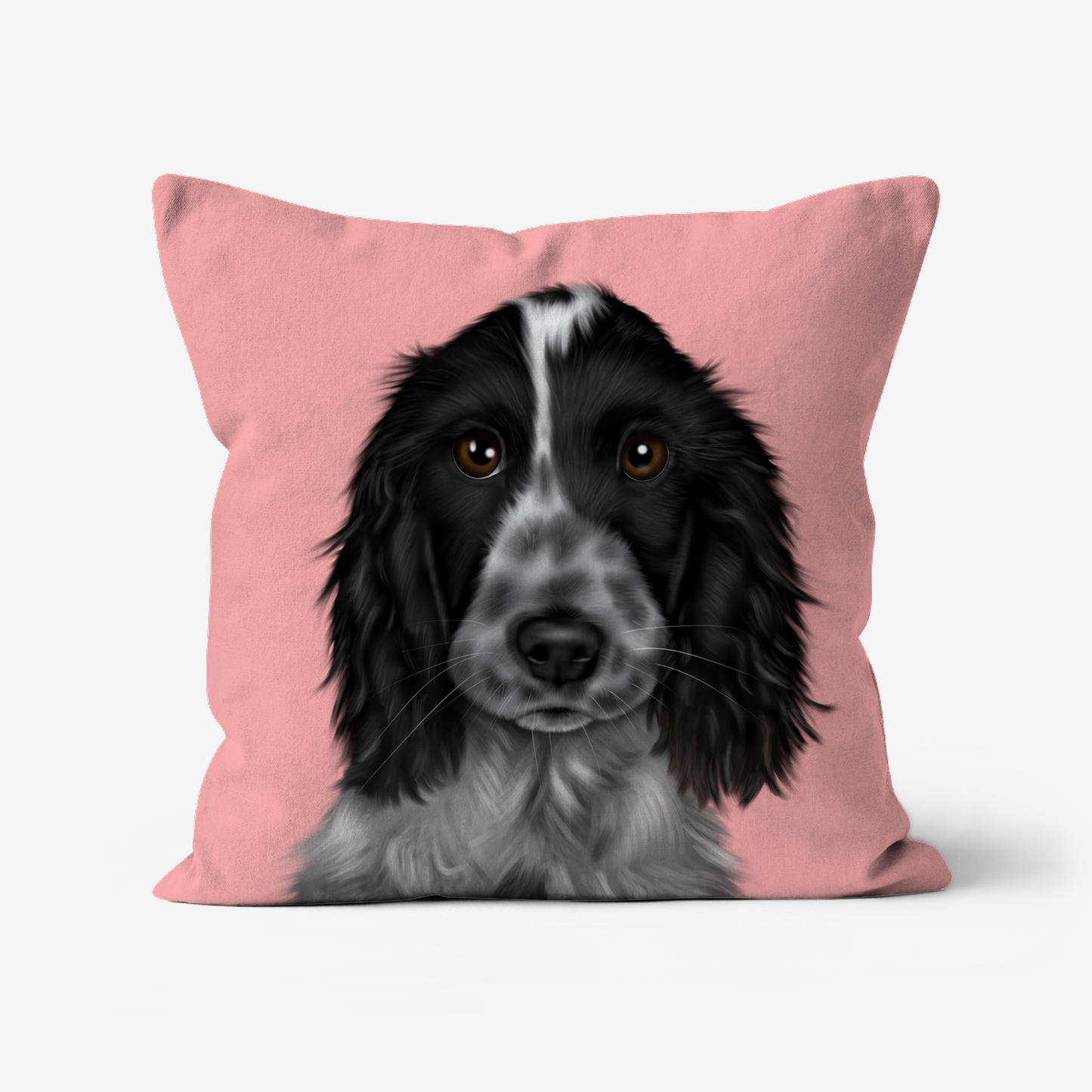 Blue Roan Cocker Spaniel Cushion