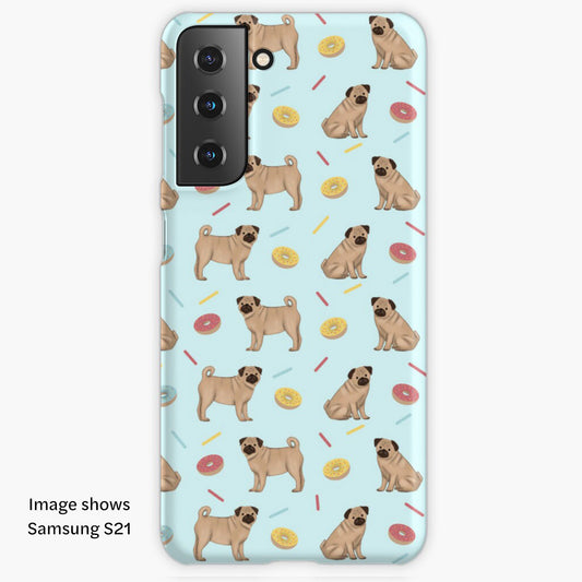 Pugs and Donuts Samsung Galaxy Snap Case