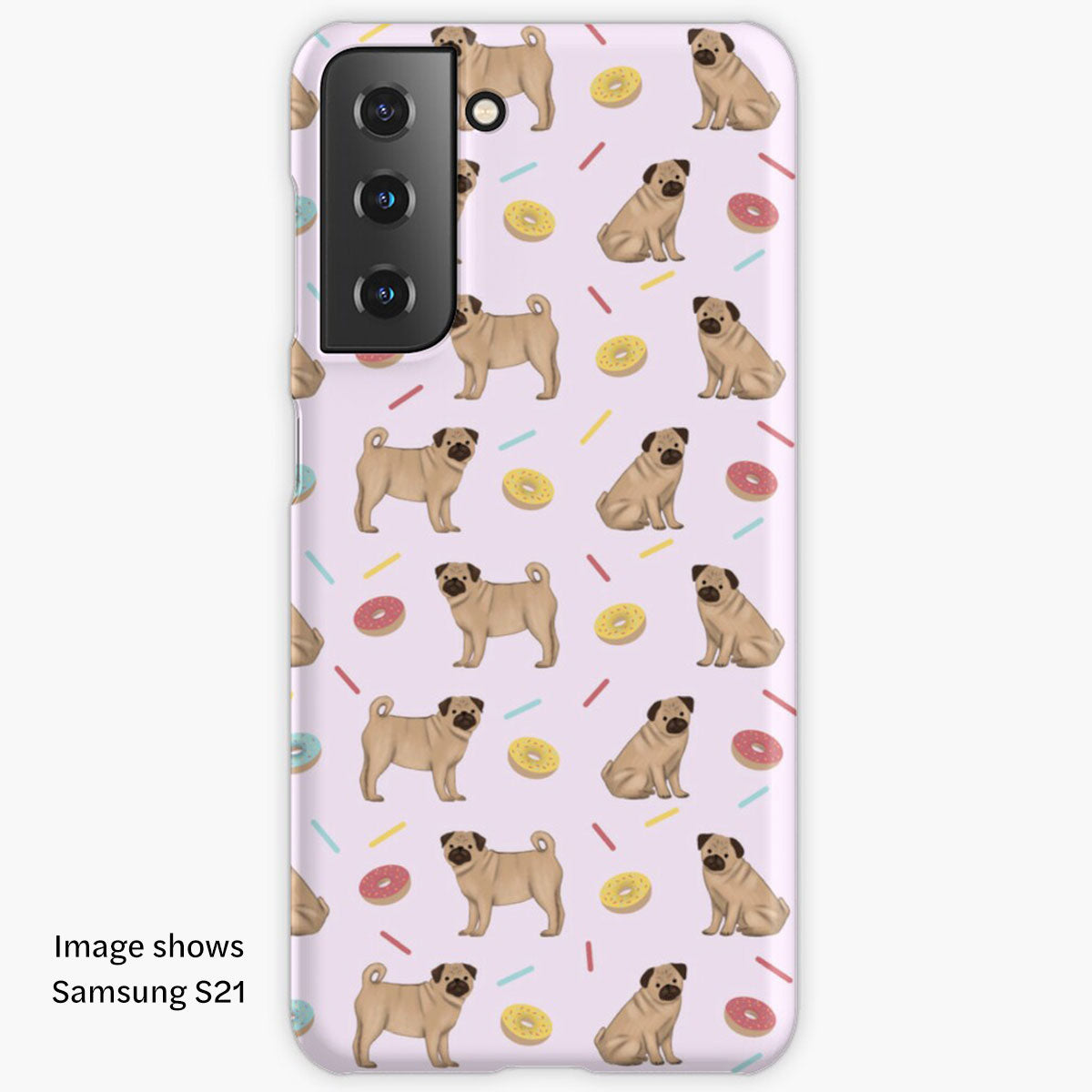 Pugs and Donuts Samsung Galaxy Snap Case