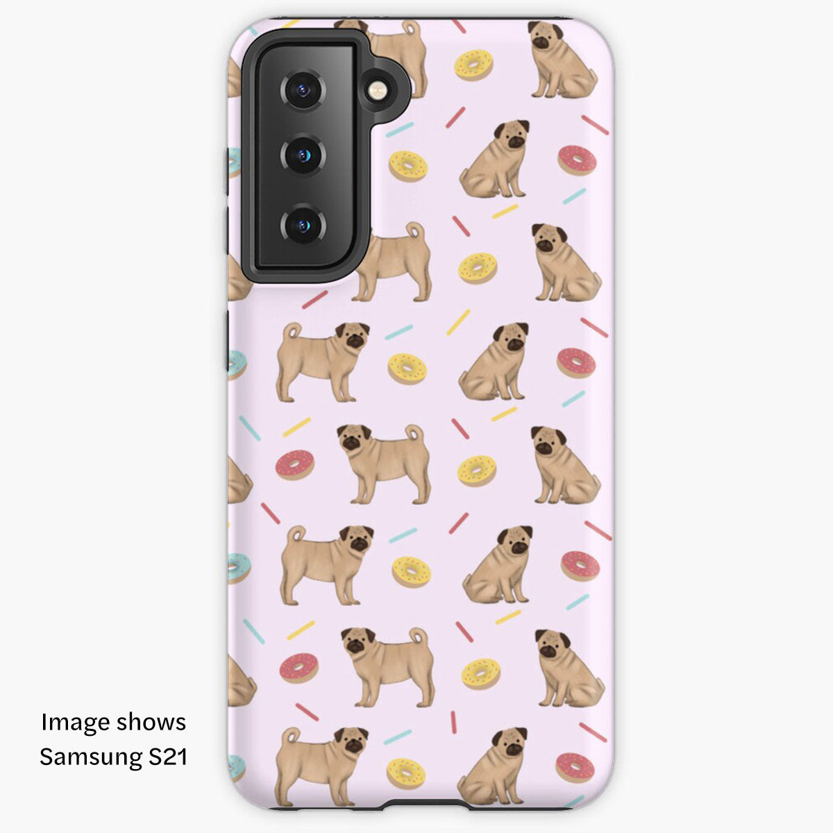 Pugs and Donuts Samsung Galaxy Tough Case