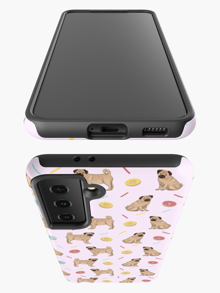 Pugs and Donuts Samsung Galaxy Tough Case