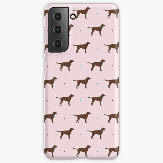 Chocolate Labradors Samsung Galaxy Snap Case